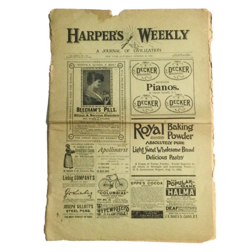 Harper’s Weekly  - October 25, 1890